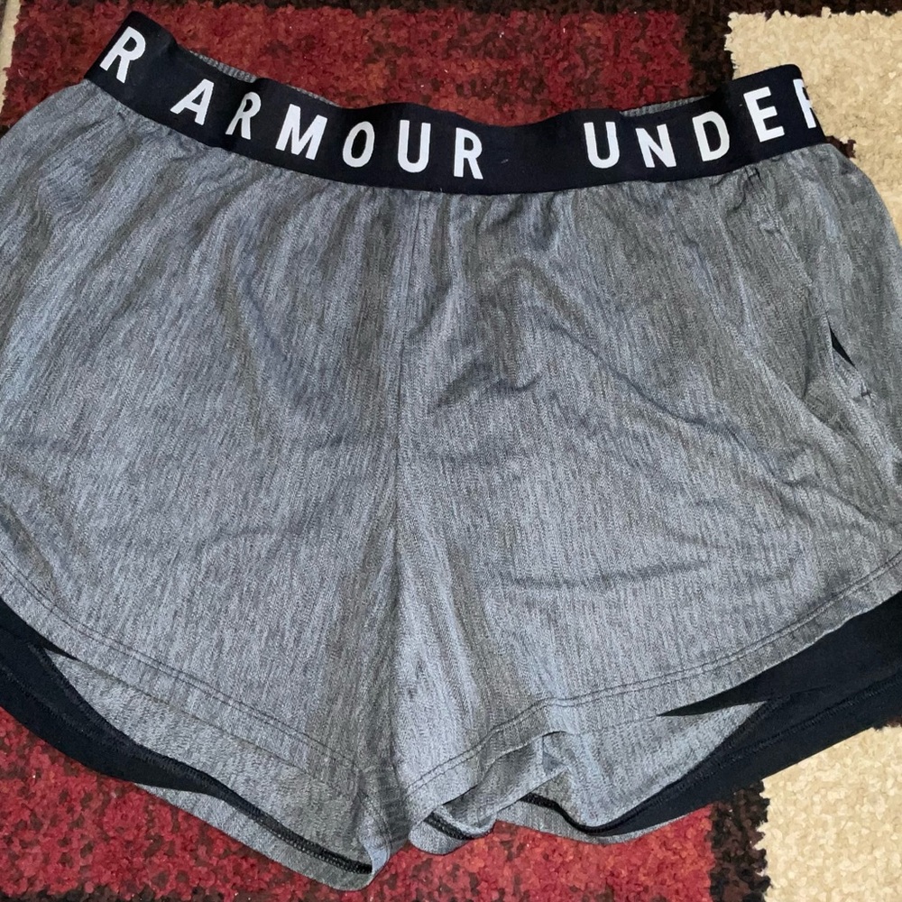 Under Armour Women's Athletic Gray Shorts